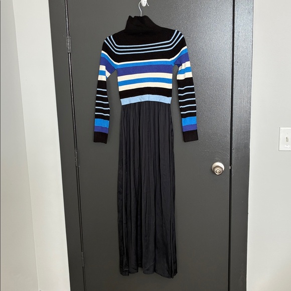 NWOT Anthropologie Thea Long-Sleeve Twofer Maxi Dress Sz XS - Picture 7 of 9